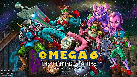 飞越太空寻找第二个地球。复古风冒险游戏《OMEGA 6 The Triangle Stars》PC 版今日在 Steam 上发布